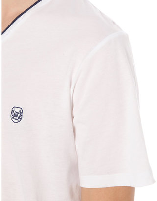 The Kooples V-neck cotton-jersey t-shirt