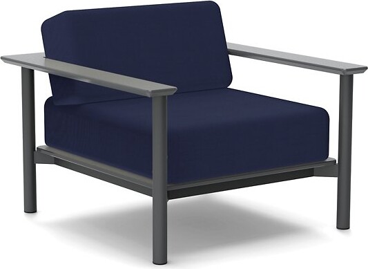 Loll Designs Aurora Outdoor Lounge Chair in Grey