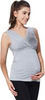 Thumbnail for your product : Sweet Mommy Cache Coeur Nursing Tank Top Off White, M