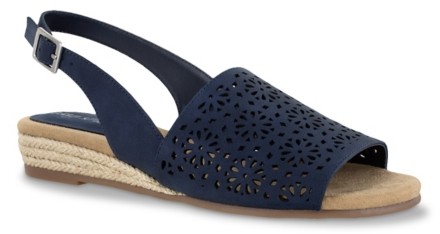 easy street stacy espadrille wedge sandal