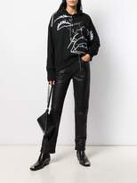Thumbnail for your product : Diesel Black Gold illustrated pattern hoodie