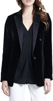 Thumbnail for your product : Theory Kevina Velveteen Blazer