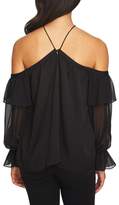 Thumbnail for your product : 1 STATE Cold Shoulder Halter Top