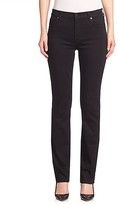 Thumbnail for your product : JEN7 by 7 For All Mankind Mid-Rise Slim Straight Jeans