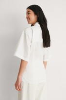 Thumbnail for your product : NA-KD Short Sleeve Gathered Shirt