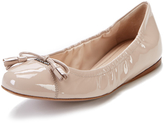Thumbnail for your product : Prada Patent Tassel Ballet Flat