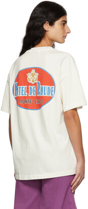 Rhude Off-White 'Hotel De Rhude' T-Shirt