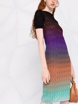 Thumbnail for your product : Missoni Signature-Knit Gradient Midi-Dress