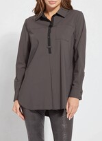 Thumbnail for your product : Lysse Lydia Pull Over Top in Solid Charcoal