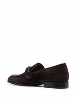 Thumbnail for your product : Gianvito Rossi Massimo braid-embellished suede loafers