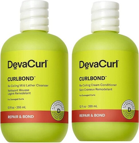 DevaCurl DevacurlCurlbondReCoilingCleanserShampoo&Conditioner(12ozDUOSETKit)DivaCurlBondDevaReCoiling|DevaCurl