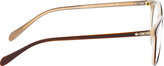 Thumbnail for your product : Oliver Peoples Brown Sir Finley Optical Glasses