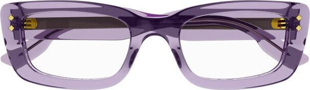 Gucci Eyewear Rectangular Frame Glasses