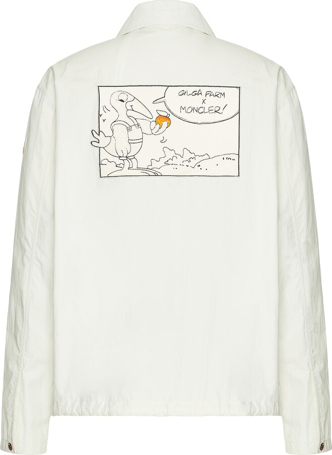 MONCLER GENIUS X Gilga Farm By Donald Glover Satsuma Jacket in Cream