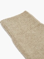 Thumbnail for your product : Dore Dore Weekend Logo-print Socks - Beige
