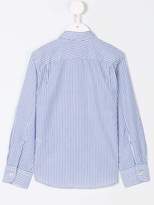 Thumbnail for your product : Bellerose Kids striped chest pocket shirt
