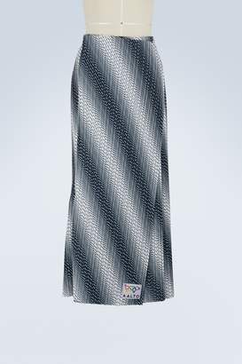 Aalto Pleated wrap skirt