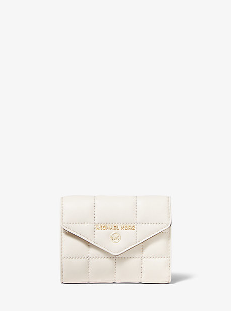 michael kors cream wallet