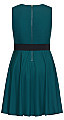 City Chic Vintage Veronica Dress - sea green