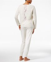Thumbnail for your product : Alfani Back Lace-Panel Pajama Top, Created for Macy's