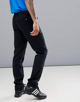 Calvin Klein Golf Tech Chino Pants In Black CKMS17015