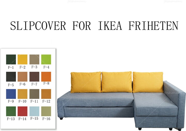 Etsy Replaceable Sofa Covers For Ikea Friheten(3 Seats Bed With Chaise/2  Seats+Chaise, Ikea Cover, Friheten Sofa Cover, Sofa Cover, Sofa Covers -  ShopStyle
