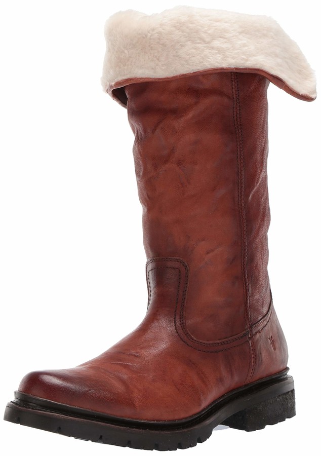 frye fleece lined boots