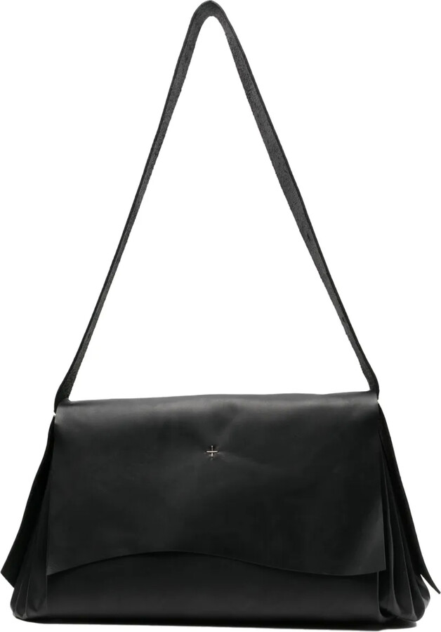 Werkstatt:Munchen 1.0 Cross-Motif Leather Crossbody Bag