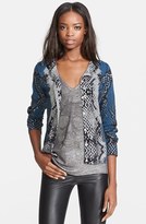 Thumbnail for your product : Zadig & Voltaire Snake Print Cashmere Cardigan