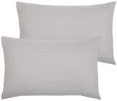 Thumbnail for your product : Hotel Collection Hotel Quality 300 Thread Count Satin Stripe Standard Pillowcases