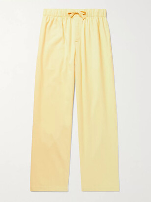 Tekla Organic Cotton-Flannel Pyjama Trousers