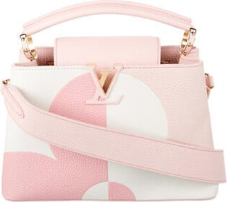 Louis Vuitton Beige LV & YK Capucines Taurillon with Flowers (LOZX) 144010022929 RP/SA