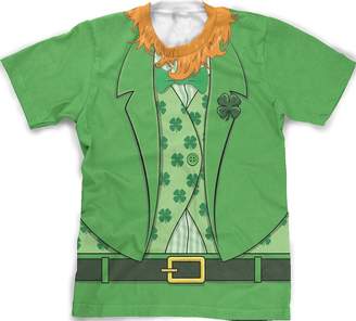 Crazy Dog T-shirts Crazy Dog Tshirts Men's beardedeprechaun T-shirt Funny Saint Patrick's Day Irish Outfit Tee