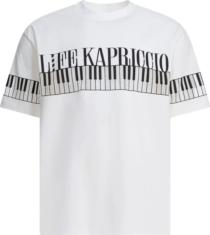 KAPITAL piano-print T-shirt