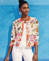 Thumbnail for your product : Michael Simon Solid Jersey Shell Top, Petite