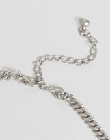 Thumbnail for your product : NY:LON Drape Embelllished Bib Necklace