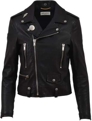 Saint Laurent Biker Jacket Black