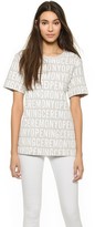 Thumbnail for your product : Opening Ceremony Allover Logo Oversize Tee