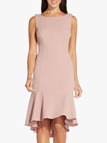 Thumbnail for your product : Adrianna Papell Metallic Back Knee Length Dress, Blush