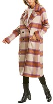 Thumbnail for your product : AVEC LES FILLES Relaxed Walker Wool-Blend Coat