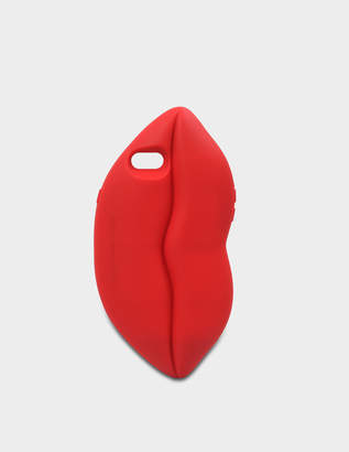 Stella McCartney I-Phone 7 Mouth in Red Silicon