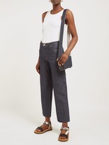 Thumbnail for your product : A.P.C. Sailor High-rise Cropped Jeans - Indigo