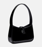 Thumbnail for your product : Saint Laurent Le 5 a 7 Mini patent leather shoulder bag