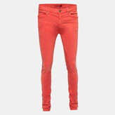 Thumbnail for your product : HUGO BOSS Red Cotton Slim Fit Jeans L Waist 33"