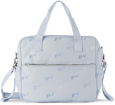 Thumbnail for your product : Kenzo Baby Blue Logo Changing Bag & Mat Set