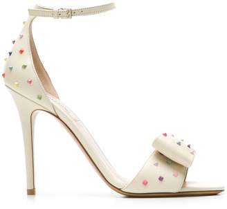 Valentino rainbow Rockstud d'Orsay sandals
