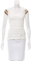 Thumbnail for your product : Just Cavalli Sleeveless Lace Top