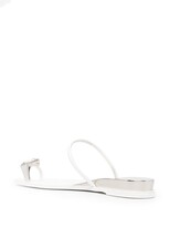 Thumbnail for your product : Casadei Crystal-Embellished Wedge-Heel Sandals