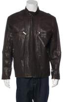 Thumbnail for your product : Andrew Marc Leather Zip Jacket