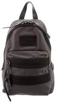 Thumbnail for your product : Marc by Marc Jacobs Leather-Trimmed Nylon Backpack